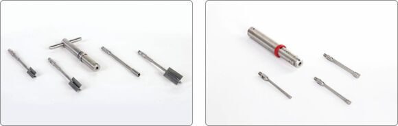 Robustes Taschenpenetrometer. Lieferung komplett mit Kunststoffkoffer.