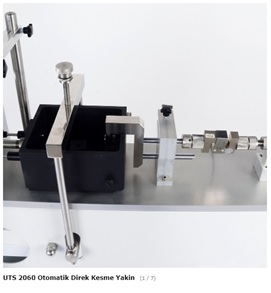 Automatische Direkt-/Restscherprüfmaschine mit UTouch PRO-Steuereinheit.