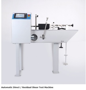 Automatische Direkt-/Restscherprüfmaschine mit UTouch PRO-Steuereinheit.