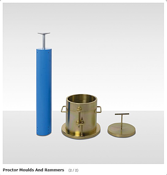 Standard-Proctor-Form ASTM/AASHTO, int. Ø101,6mm, H:116,4mm.