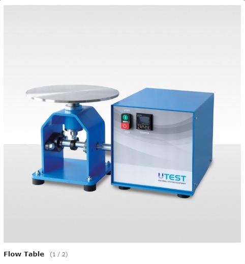 Motorisierter Zementfließtisch ASTM, metrisch, 220–240 V, 50–60 Hz