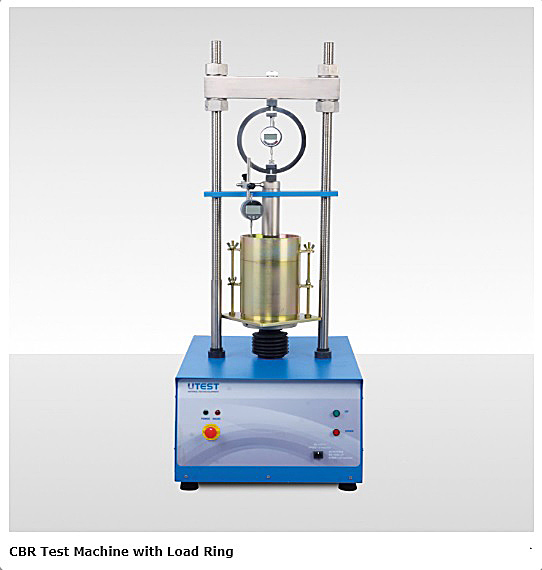 CBR-Testmaschine mit Lastring, 50 kN Kapazität. 110–120 V, 60 Hz, 1 Ph.
