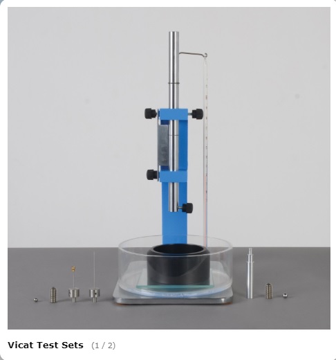Vicat Mold EN, konisch geformt, Tiefe 40 mm, Innenoberseite Ø70 mm und Innenbasis Ø80 mm.
