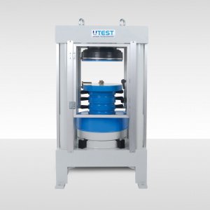 Sockel für Viersäulen-Druckprüfungen mit 2000 kN (45000 lbf) und 3000 kN (670000 lbf).