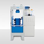 Halbautomatische 1100-kN-Druckprüfmaschine mit LPI-Ausleseeinheit für Blöcke, ASTM C140, C1314.
