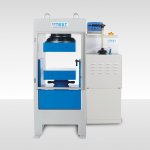 Halbautomatische 2000-kN-Druckprüfmaschine mit LPI-Ausleseeinheit für Blöcke, ASTM C140, C1314.