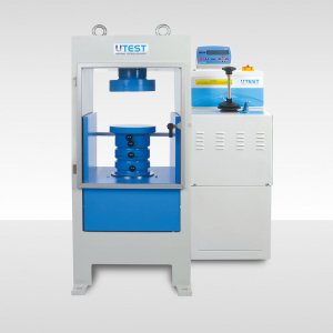 Halbautomatische Allzweck-Druckprüfmaschine mit 3000 kN und LPI-Ausleseeinheit