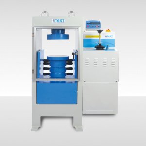 Automatische Allzweck-Druckprüfmaschine mit 2000 kN, UTouch PRO-Sieb (Platten mit Ø 216 mm).