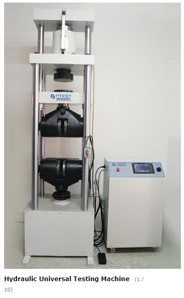 600 kN hydraulische Universalprüfmaschine.