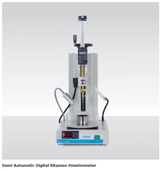 Halbautomatisches digitales Bitumen-Penetrometer. 220-240V, 50-60Hz, 1ph