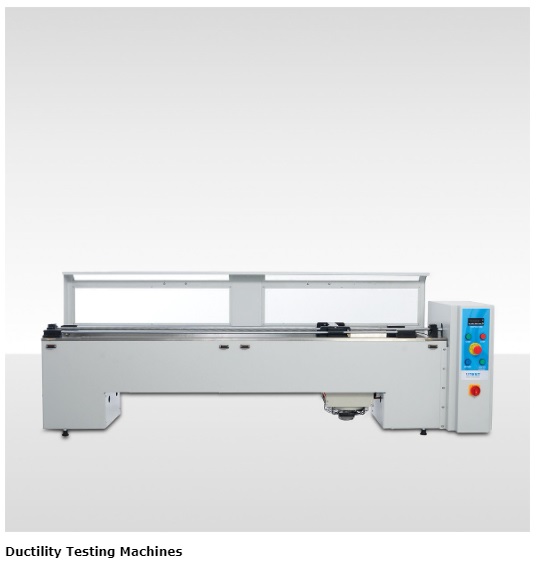 Duktilitätsprüfmaschine.