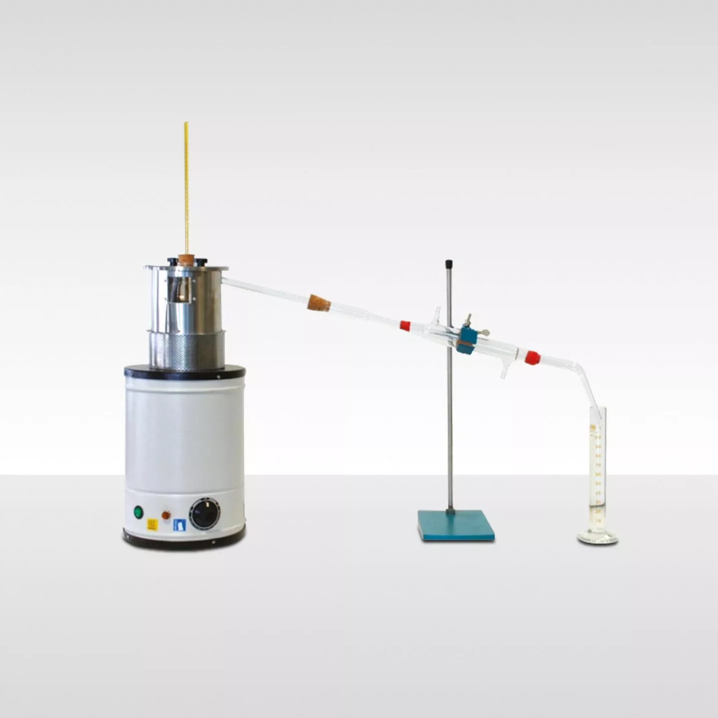 Rotationsviskosimeter für det. der Viskosität von Asphaltbindemitteln im Hochtemperaturbereich.