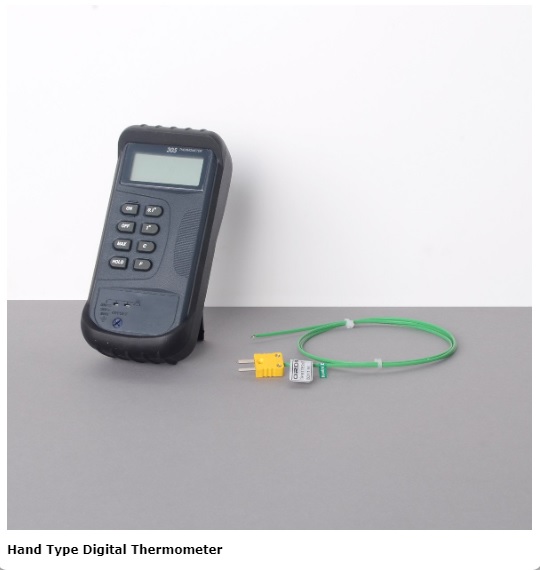 200-mm-Eindringsonde zur Asphalttemperaturmessung (Ø6 mm), bis zu 1200 °C
