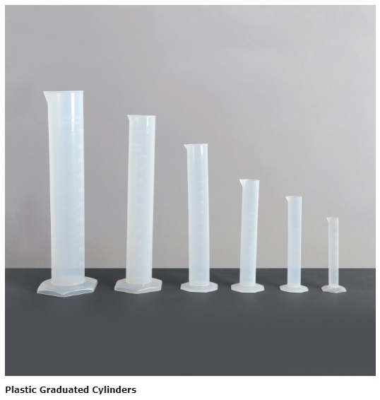 Kunststoff-Messzylinder 100 ml.